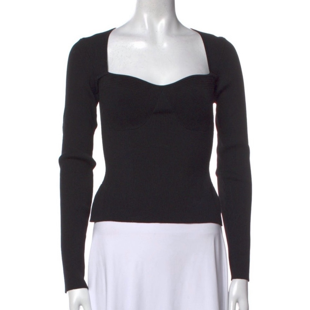 STAUD Silhouette Top - Black